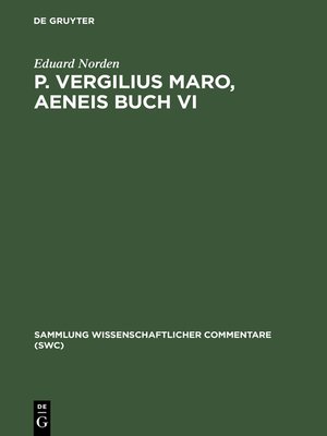 cover image of P. Vergilius Maro, Aeneis Buch VI